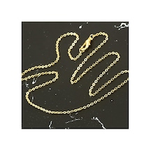Düz - 11 - Kolye Zinciri - Muratech - 45 Cm-sarı Çok renkli