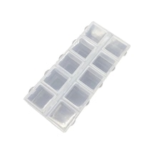 Organizer Malzeme Kutusu 10 Bölmeli Şeffaf Pbb040-16 21 Setbox 8,5x4x2mm Şeffaf