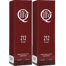 Q Life No:212 Erkek Parfüm EDC 50 ML x 2