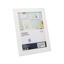 Fıskbo Çerçeve, Beyaz 13x18 Cm Standart