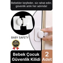 Özel Üretim Çekmece Buzdolabı Dolap Pencere Sabitleyici Bebek Çocuk Koruyucu Güvenlik Kilidi 2 Adet Çok Renkli