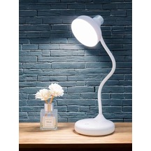 36cm Modern Masa Lambası Felexible Boyun Tasarımı Oturma Odası Başucu Lambası Restoran Bar Masa Lambası Usb Şarj Edilebilir Masa Lambası 1978 Enerji Sınıfı A 10 Parça Siyah