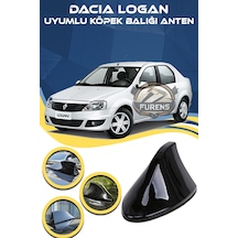 Dacia Logan Uyumlu Oto Balık Sırtı Anten Elektrikli Köpekbalığı Balina Tavan Anten