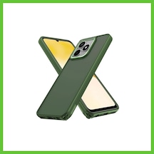 Bezos Realme C53 Uyumlu Kılıf Elegant Kapak - Yeşil Dmc