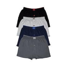 Tutku 4 Lu Penye Boxer Çok Renkli