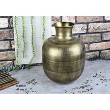 Gönül Mutfak Metal Vazo 28x41 Cm Çok Renkli