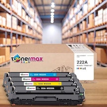 Hp Laserjet Pro 3203dn 222a Cmyk Uyumlu Toner Seti Çipli 4 Renk