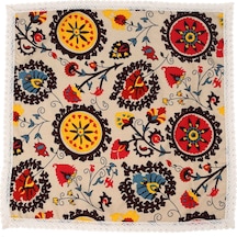 Vintage Kare Pamuklu Keten Dantel Ayçiçeği Masa Örtüsü, Yıkanabilir Masa Örtüsü Yemek Piknik Masa Örtüsü Ev Dekorasyonu Çeşitli Boyutlar Diğer