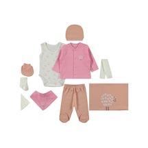Bebbek Baby Lamb Zıbın Setleri - Pudra Somon-pembe