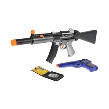 Power Gun Kimlik Kartlı Polis Seti 34190