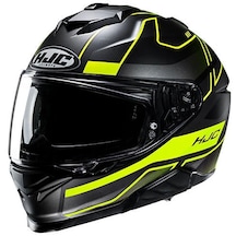 Hjc İ71 İorix MC3HSF Kapalı Motosiklet Kaskı Neon Sarı Siyah