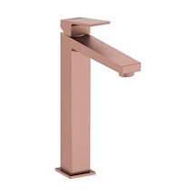 Minimax Square Lavabo Bataryası Çanak Fırçalıbakır A4372424 Çok Renkli