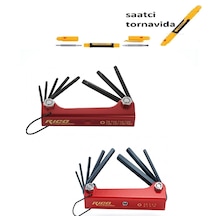 Ht-rico Çakı Tip Allen Torx Anahtar Takımı Seti 16 Parça