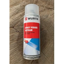 Saydam Mat Vernik Sprey Oto Vernik Far Jant Kaporta Vernik 400ml Şeffaf Şeffaf