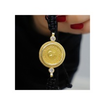 Çeyrekli Ipli 8 Ayar Bileklik Sarı 00933007