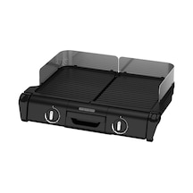 Tefal Family Grill 2400 W Termostatlı 2 Pişirme Yüzeyli İç/Dış Mekân Izgarası