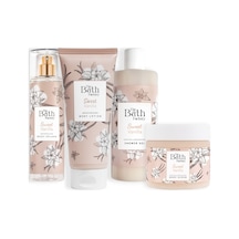 The Bath Factory Sweet Vanilla Duş Jeli + Sweet Vanilla Vücut Peelingi + Sweet Vanilla Vücut Spreyi + Sweet Vanilla Vücut Losyonu Vanilya