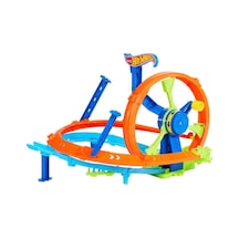 Stunt Tracks Rapid Launch Loop Oyun Seti Turuncu
