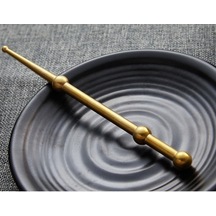 Fortunelane Temiz Bakır Akupresür Kalemi - Akupunktur, Meridian Açma, Vücut Masajı, Kumaş Çanta Hediyeli Çok Renkli Çok Renkli