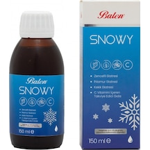 Balen Snowy Bitki Eks. Ve C Vitamini İçeren Şurup 150 Ml