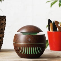 Koyu Kahverengi Mini Aroma Difüzörü Nemlendirici :