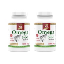 Omega 3 6 9 Balık Yağı 1000 Mg 200 Capsül X 2 Kutu 400 Capsül