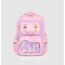 Ççs Kids Premium Okul Sırt Çantası İlkokul Ortaokul Günlük İthal Sırt Çantası Pembe 51976