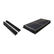Mlfr-zj-05b Abs Plastik Güneş Paneli Braketi Siyah 680mm