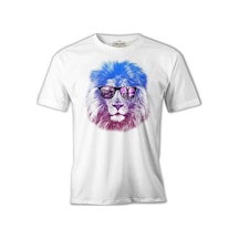 Summer - Aslan Beyaz Erkek Tshirt