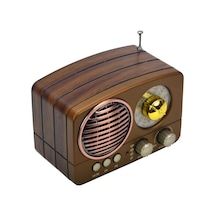 Bluetoothlu Meier M-161Bt Dekoratif Ve Nostaljik Radyo(Fm/Usb/Sd)