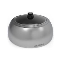 Lotusgrill Klasik Çelik Cam Kapak
