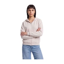 Skechers W Essential Full Zip Kadın Sweatshirt S2610016-1457 Gri