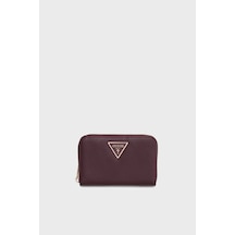 Guess Laurel Logolu Fermuarlı Cüzdan Swzg7459140 Kadın Cüzdan Swzg74 59140 Bur Bordo