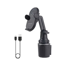 Joyjadehub Evrensel Araba Qi 15w Kablosuz Şarj Cihazı Bardak Cep 1pc
