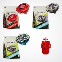 Beyblade X Serisi Set 3 Beyblade 1 Fırlatıcı - Bx00-03, Bx-14, Bx-13