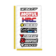 deeb Dio Motorcu Sticker Seti