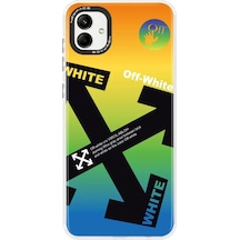 Newface Samsung Galaxy A04 Kılıf Estoril Desenli Kapak - Estoril - 5 Sarı