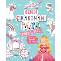Kendi Çıkartmanı Boya - Prensesler - Huvj-883674