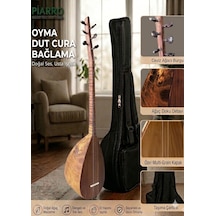 Oyma Dut Ağacı Cura Bağlama Kanada Kapak