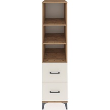Kronos Dolap 3 Raflı 2 Çekmeceli 44x59x182 Çam-aytaşı Çam