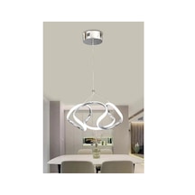 Dron Led Avize 2mt - - Kumandasız / Krom Krom