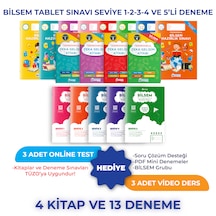 Bilsem Tablet Sınavı Seviye 1-2-3-4 Ve 5'li Deneme