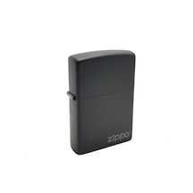 Zippo Çakmak Mat Siyah Zippo Logo 218-067277