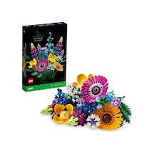 Botanicals Kır Çiçekleri Buketi 10313 Yetişkinler İçin 8 Tür Kır Çiçeği İçeren Dekoratif Model Yapım Seti 939 Parça