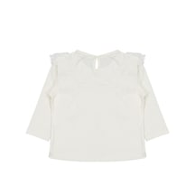 Civil Girls Tül Fırfırlı 2-5 Yaş Sweatshirt Ekru