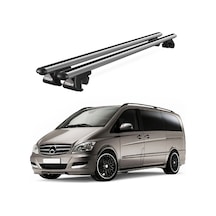 Venüs Mercedes-benz Vito W639 2003-2014 Uyumlu Gri Ara Atkı Port Bagaj Tavan Barı