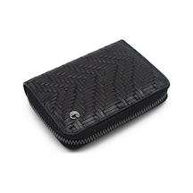 Cacharel Siyah Gladyatör Unisex Deri Cüzdan 24375g65 Siyah