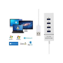 4 Port Usb 3.0 Hub Usb Çoklayıcı 5Gbps Chipli Versiyon