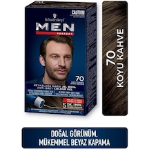 Schwarzkopf Perfect Erkek Saç Boyası 70 Koyu Kahve