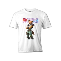 Fortnite - Fennix Beyaz Erkek Tshirt